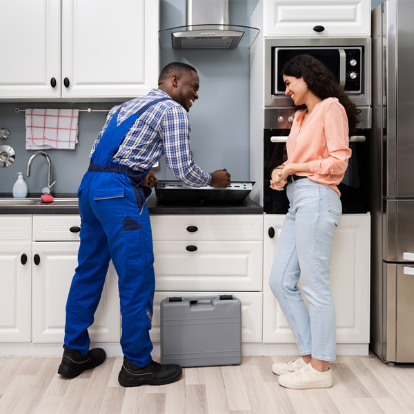 can you provide an estimate for cooktop repair before beginning any work in Kossuth County IA
